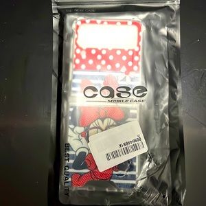NIB Cuwana for Samsung Galaxy Z Flip 3 5G Case (2021) Cute Minnie Cartoon Clear